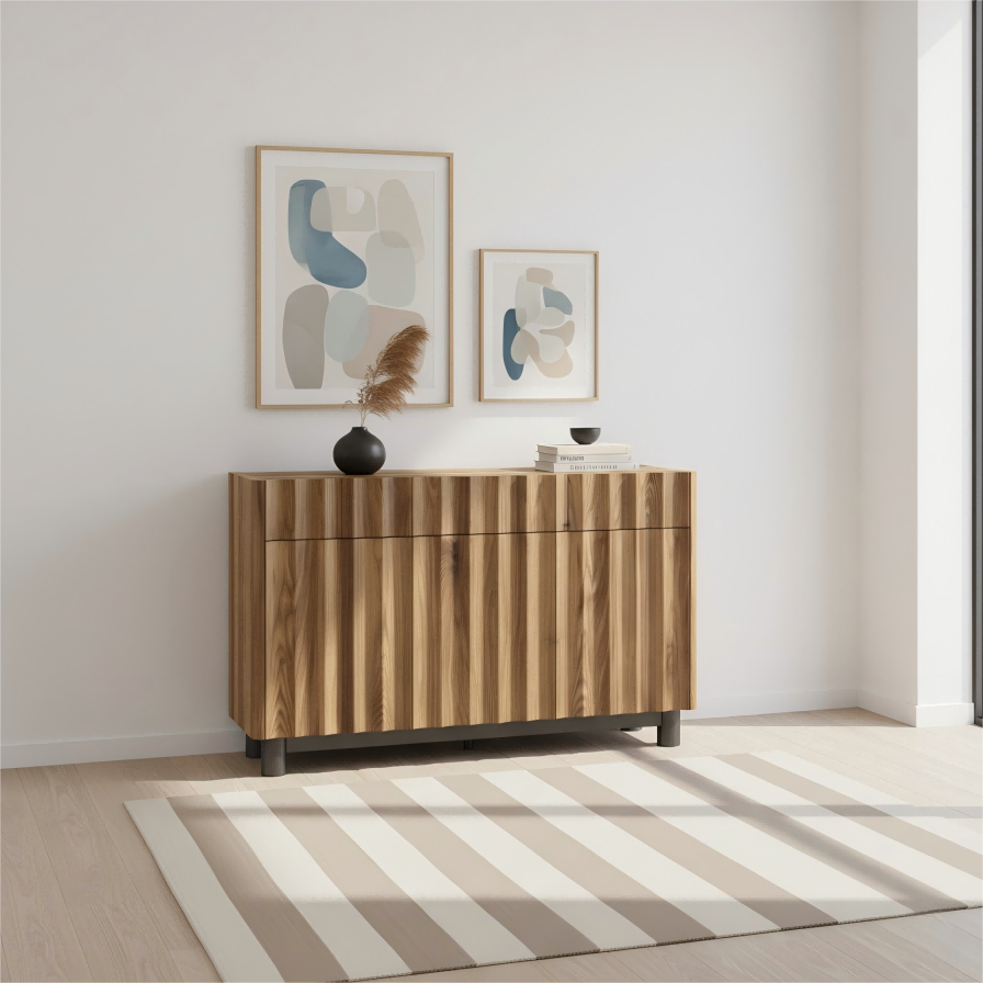 Ardente  3-Door 3 Drawer Sideboard